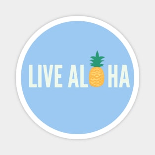 Live Aloha Magnet